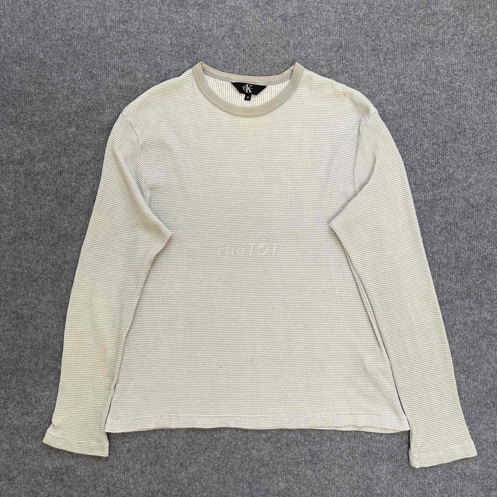 Áo Calvin Klein Waffle M Vintage 90s. Mua bán Quần áo tại Huyện Đan Phượng Hà Nội được đăng bởi Đăng hình 1