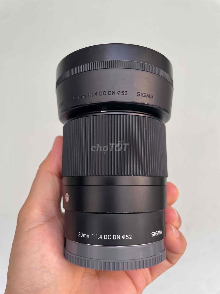 Ống kính Sigma 30mm f1.4 DC DN Đen. Mua bán Máy ảnh, Máy quay tại Quận 3 Tp Hồ Chí Minh được đăng bởi huonglan Nguyễn  hình 1