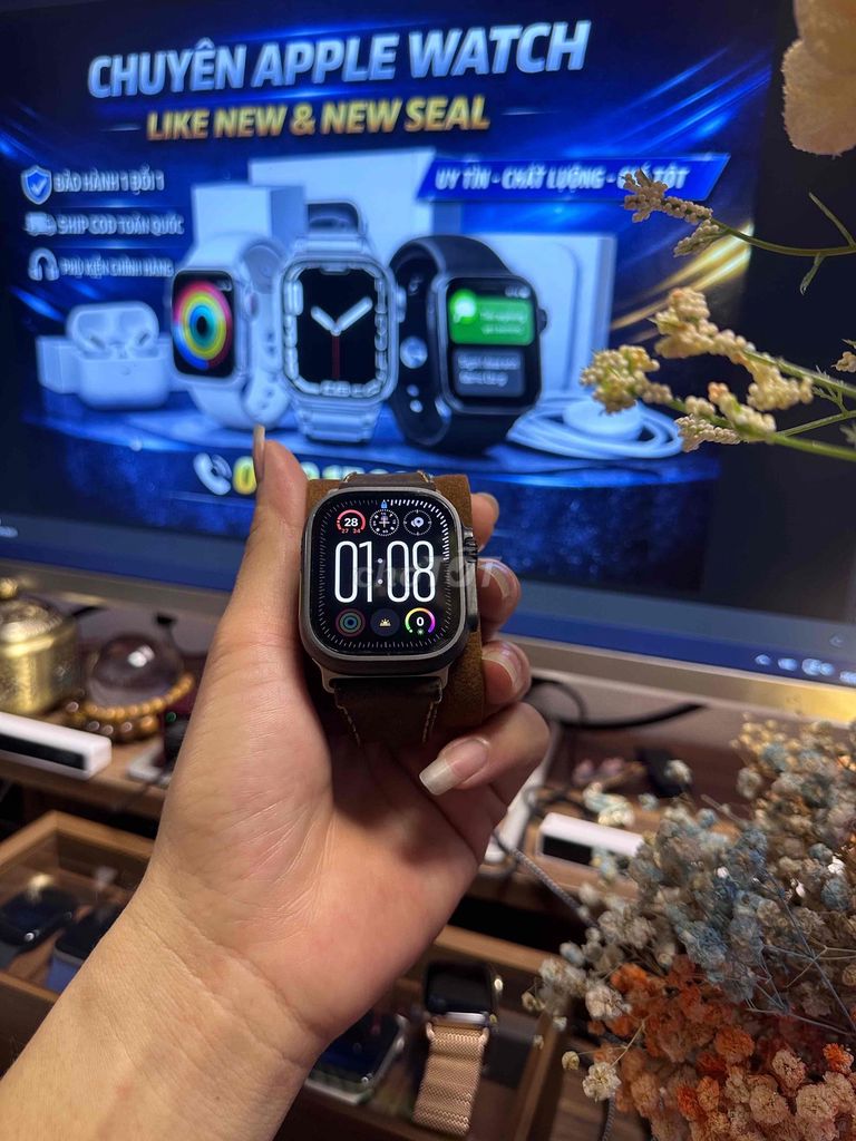 Apple Watch Ultra 2 Đã Qua Sử Dụng. Mua bán Thiết bị đeo thông minh tại Thành phố Hải Dương Hải Dương được đăng bởi Thoan hình 1