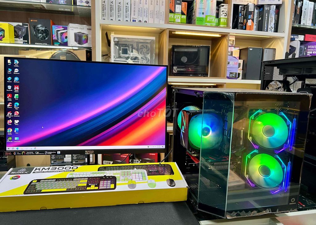 Dàn PC i5-12400F /RTX 2060 /24in 120Hz. Mua bán Máy tính để bàn tại Thành phố Buôn Ma Thuột Đắk Lắk được đăng bởi Hoàng Quý hình 1
