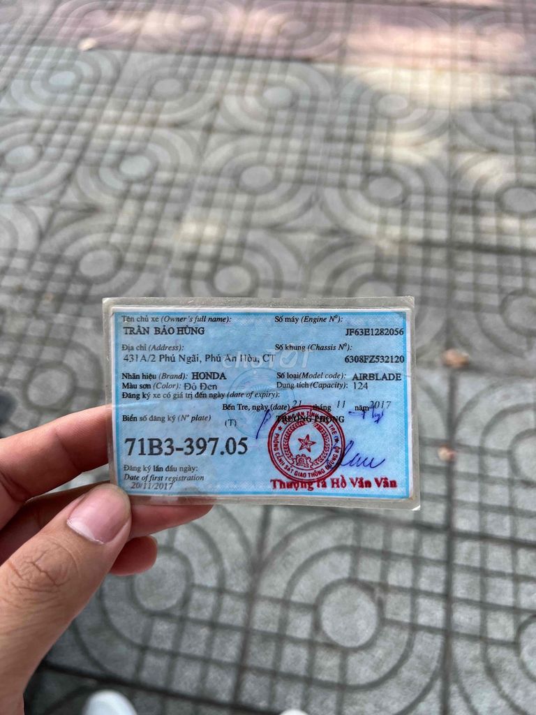 nhu cầu đổi xe khác bán xe AB chính chủ đang đi. Mua bán Xe máy tại Thành phố Bến Tre Bến Tre được đăng bởi phúc  hình 6