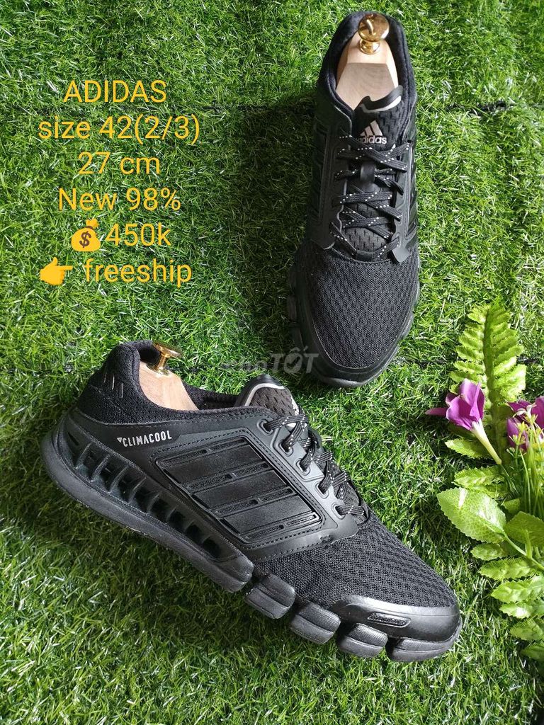 ADIDAS chạy bộ size 42,5 chính hãng có ship cod