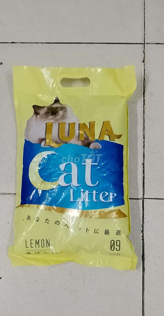 Thanh lý ít túi cát mèo Luna 9L có 2 vị mới nguyên. Mua bán Phụ kiện, Thức ăn, Dịch vụ tại Quận 11 Tp Hồ Chí Minh được đăng bởi Sữa tươi hình 1