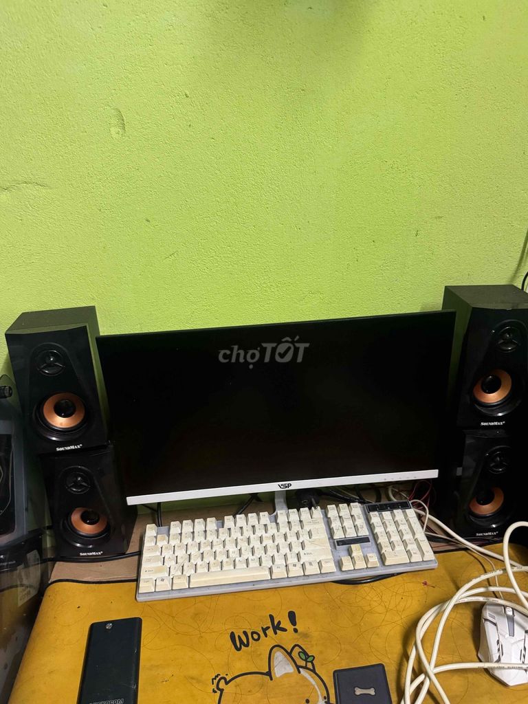 full bộ pc Loa vi tính SoundMax Đen USB Wifi. Mua bán Tivi, Âm thanh tại Huyện Hóc Môn Tp Hồ Chí Minh được đăng bởi Phann Bảoo Duyy hình 1