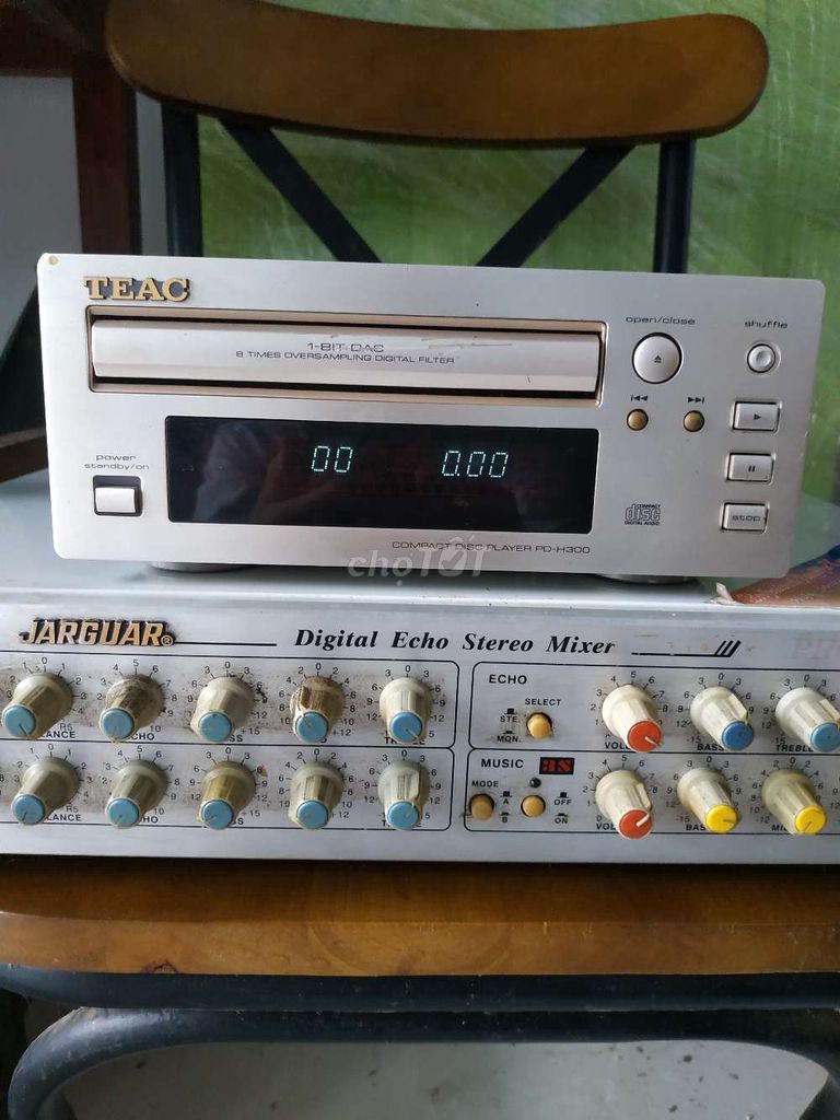 ĐẦU CD TEAC & Mixer JARGUAR