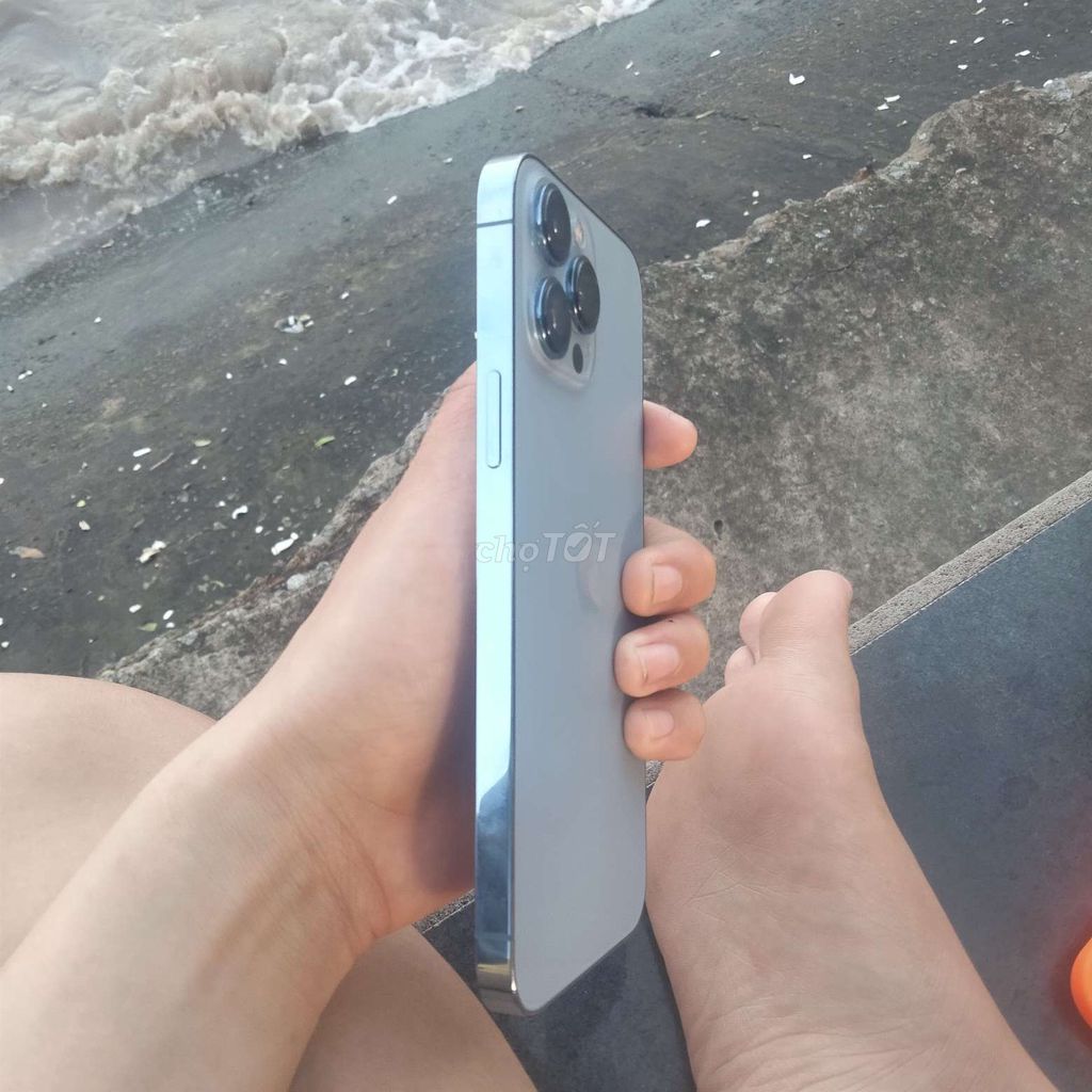 Xác Apple iPhone 13 Pro Max Xanh 99%. Mua bán Điện thoại tại Thành phố Rạch Giá Kiên Giang được đăng bởi Ren  hình 1
