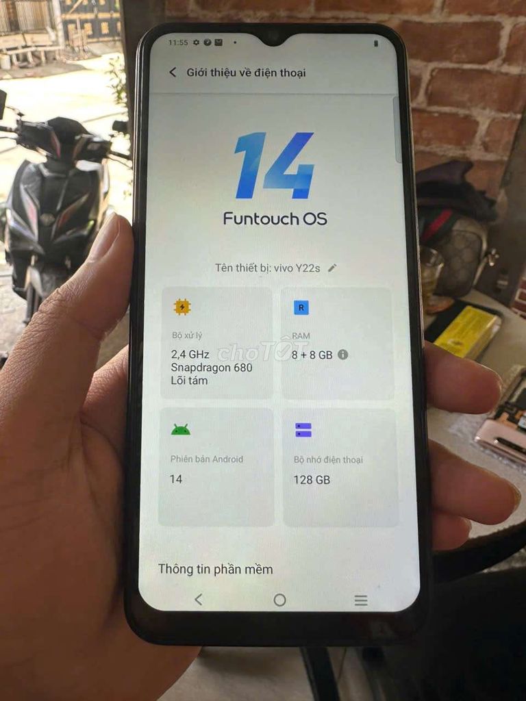 Vivo Y22s 128GB RAM 8GB + 8GB. Mua bán Điện thoại tại Quận Tân Phú Tp Hồ Chí Minh được đăng bởi Tony Chung hình 1