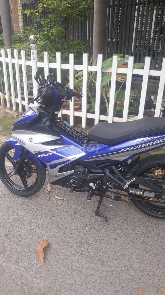 Yamaha Exciter 150 Xanh trắng Côn tay. Mua bán Xe máy tại Thành phố Biên Hòa Đồng Nai được đăng bởi Là kẻ vô danh hình 3