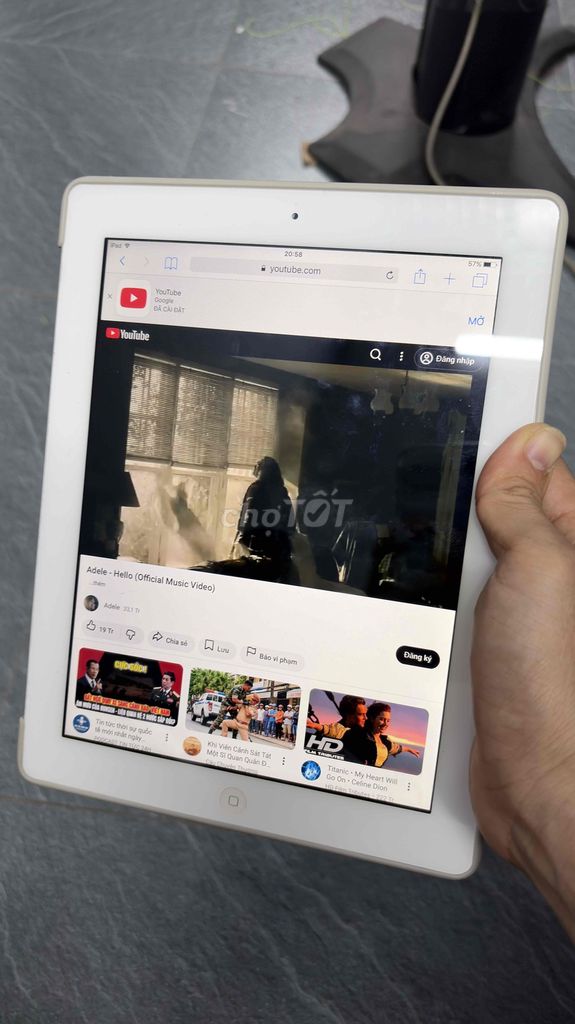 Apple iPad 4 16GB Wifi Trắng. Mua bán Máy tính bảng tại Thành phố Thái Bình Thái Bình được đăng bởi Đức Thuận hình 1