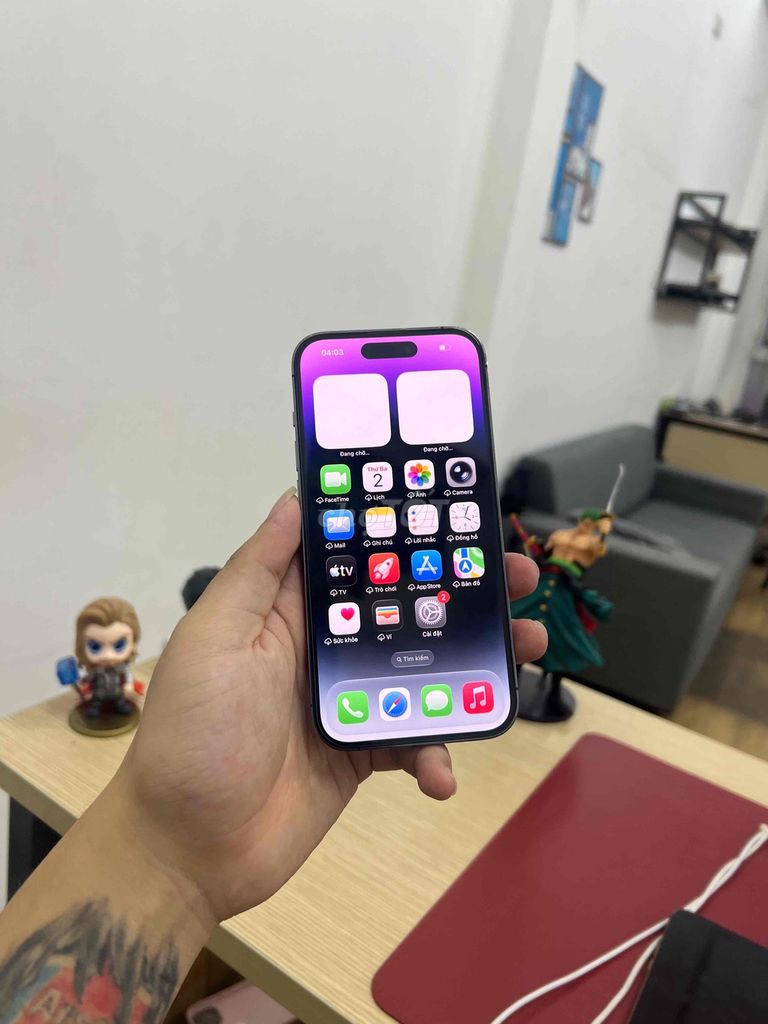 Apple iPhone 14 Pro QTE 128GB Zin Áp Nguyên Bản. Mua bán Điện thoại tại Quận Cầu Giấy Hà Nội được đăng bởi Trung Kiên Trả Góp Bao Nợ Xấu hình 1