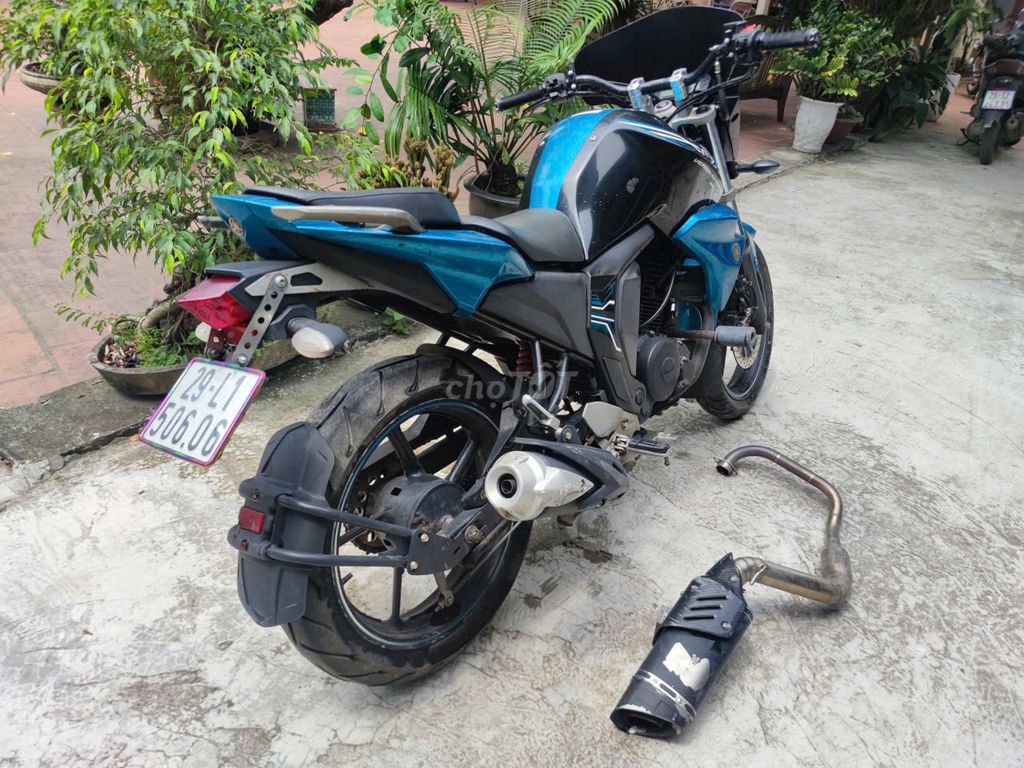 Yamaha FZ-S 2.0 Xanh đen. Mua bán Xe máy tại Huyện Đông Anh Hà Nội được đăng bởi Luận Nguyễn Bá hình 1