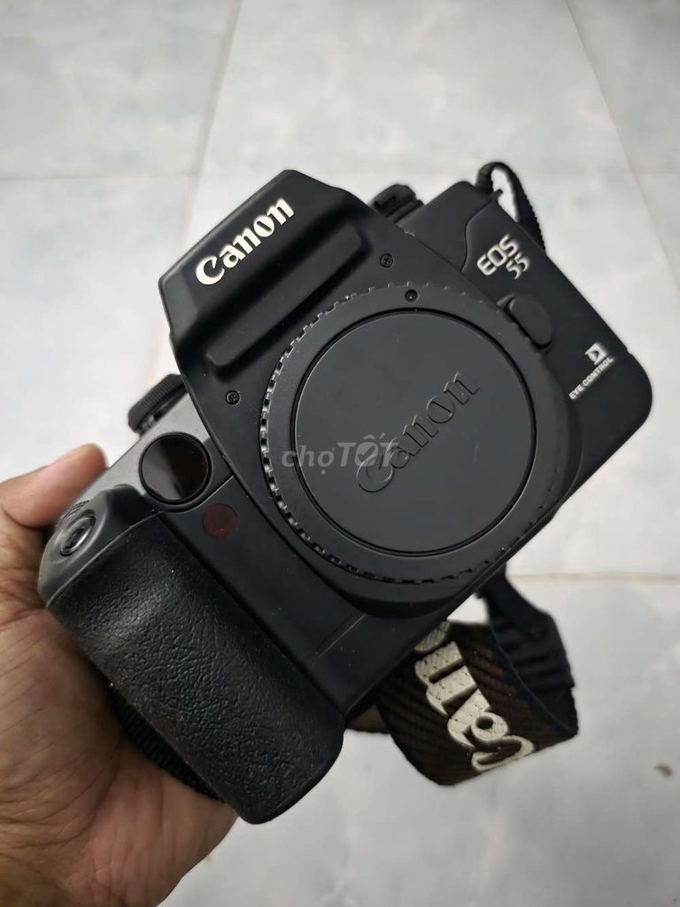 Máy ảnh Canon EOS 55 Đen Như mới. Mua bán Máy ảnh, Máy quay tại Quận Cái Răng Cần Thơ được đăng bởi KanTho Film Cameras hình 1
