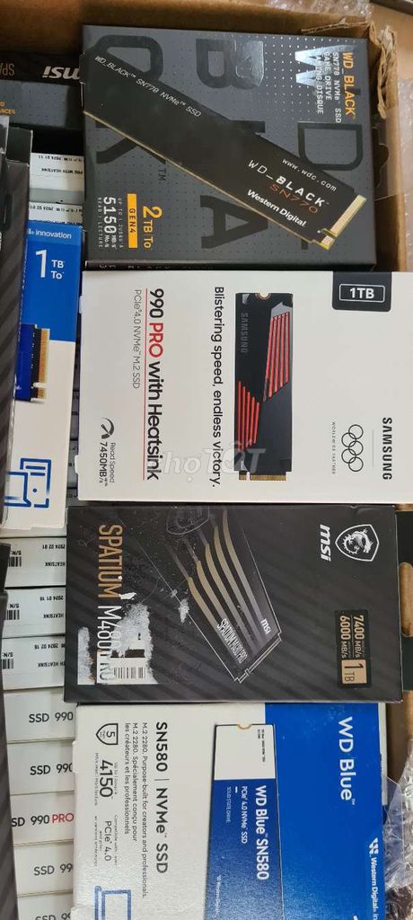 Ssd Nvme samsung,wd,msi,adata