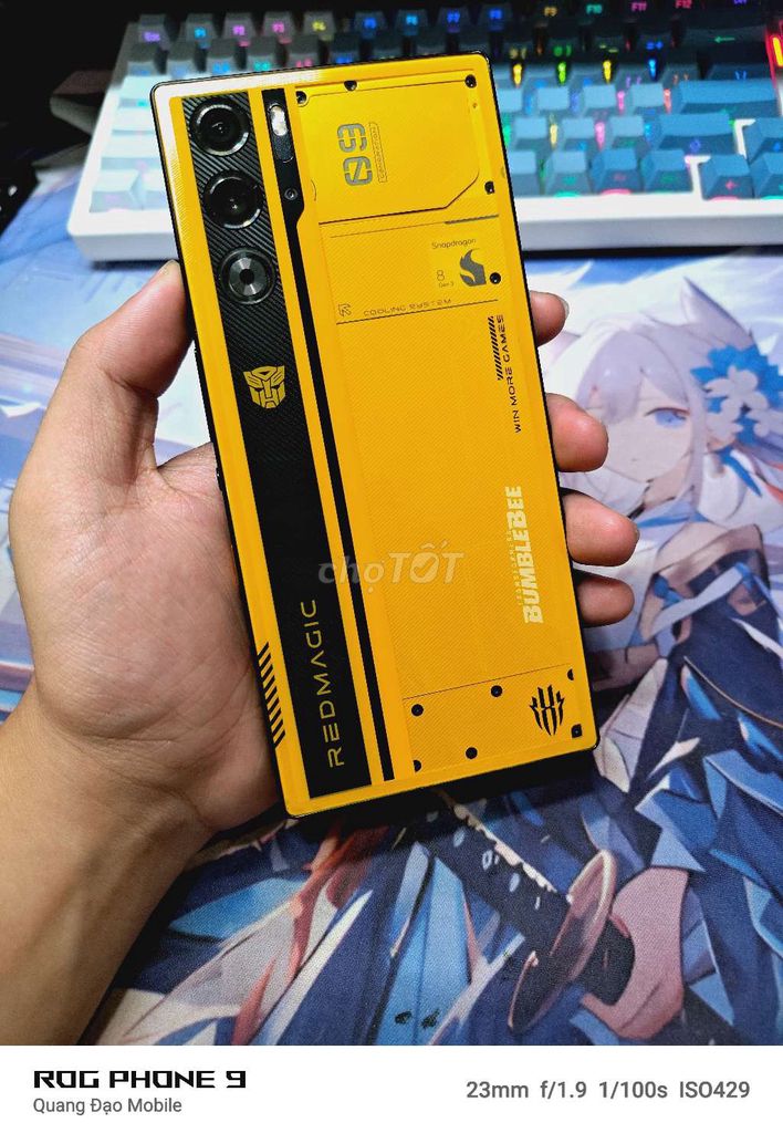 Redmagic 9Pro+ 16-512 Bumblebee Edition (70554). Mua bán Điện thoại tại Quận Hà Đông Hà Nội được đăng bởi Đạo Nguyễn hình 1