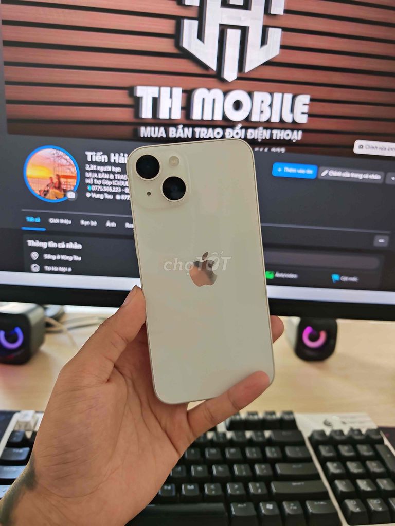 Apple iPhone 14 128GB Trắng. Mua bán Điện thoại tại Thành phố Vũng Tàu Bà Rịa - Vũng Tàu được đăng bởi Thanh Thanh hình 1