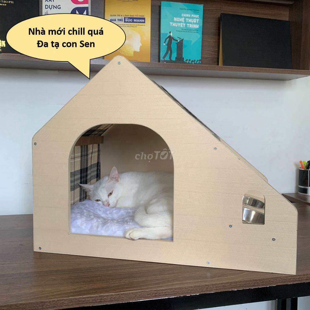 Nhà cho chó mèo bằng Gỗ nhỏ gọn Mới 100%. Mua bán Phụ kiện, Thức ăn, Dịch vụ tại Quận 7 Tp Hồ Chí Minh được đăng bởi Man hình 1