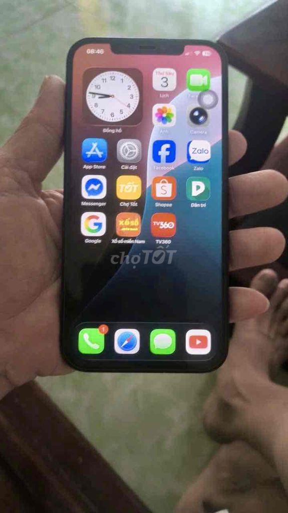 Apple iPhone 12 Pro Max 128GB Xanh đen Đã sử dụng. Mua bán Điện thoại tại Huyện Hòa Thành Tây Ninh được đăng bởi Obama hình 1
