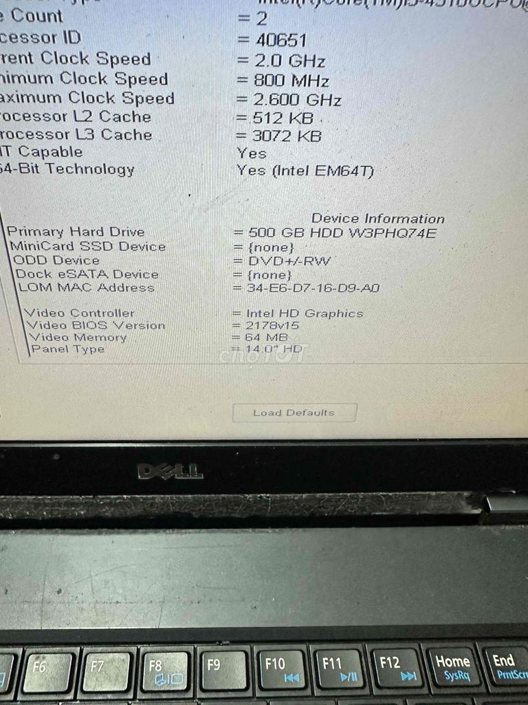 Dell E5440 i5 4310u ram 4g hdd 500gb. Mua bán Laptop tại Quận 12 Tp Hồ Chí Minh được đăng bởi Hoàng hình 1