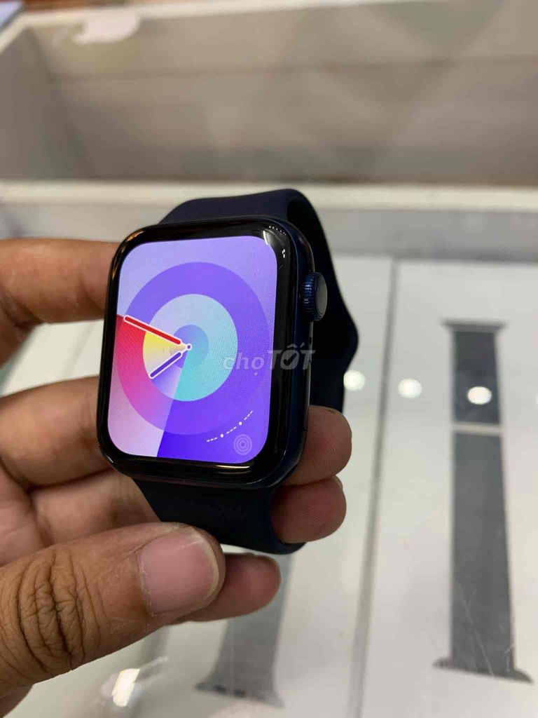 Bán apple watch sr6:44 Xanh navy nguyên zin ngoại