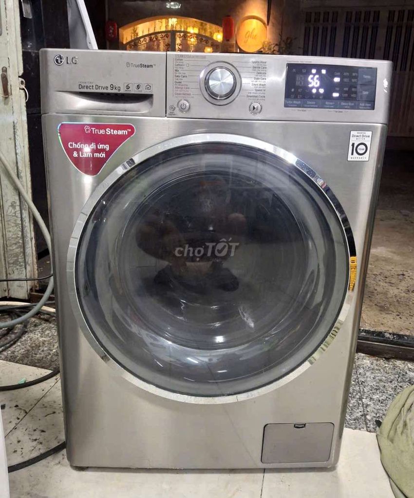 Máy giặt LG cửa trước 9kg chạy tốt có ship. Mua bán Máy giặt tại Quận 10 Tp Hồ Chí Minh được đăng bởi Pi trần hình 1