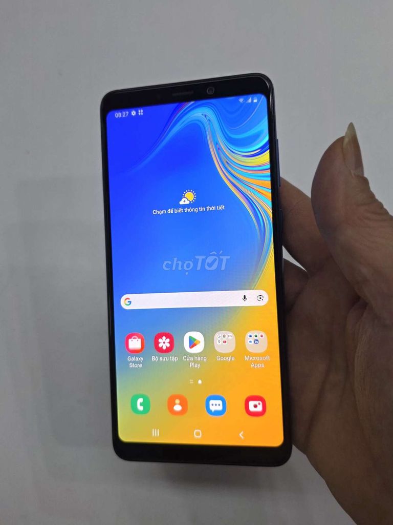 Samsung A9 ram 6/ 128GB Zin nứt kính. Mua bán Điện thoại tại Quận Cầu Giấy Hà Nội được đăng bởi chú Hùng 60t 163HQV hình 1