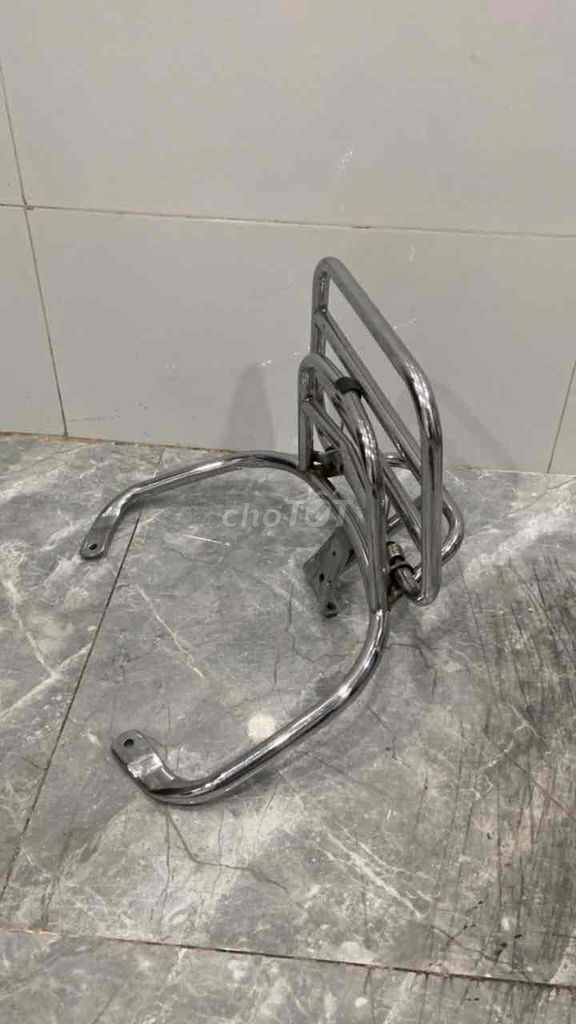 Cảng sau Piaggio Vespa Sprint Inox 304 Bạc. Mua bán Phụ tùng xe tại Quận Gò Vấp Tp Hồ Chí Minh được đăng bởi Lengocvu hình 1
