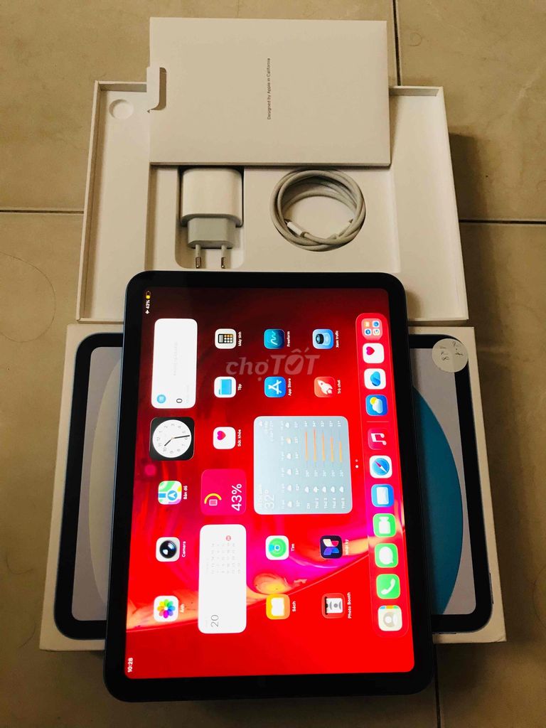 Bán nhanh iPad A16 Wifi 128GB Xanh dương VN. Mua bán Máy tính bảng tại Quận Tân Bình Tp Hồ Chí Minh được đăng bởi trong hình 1