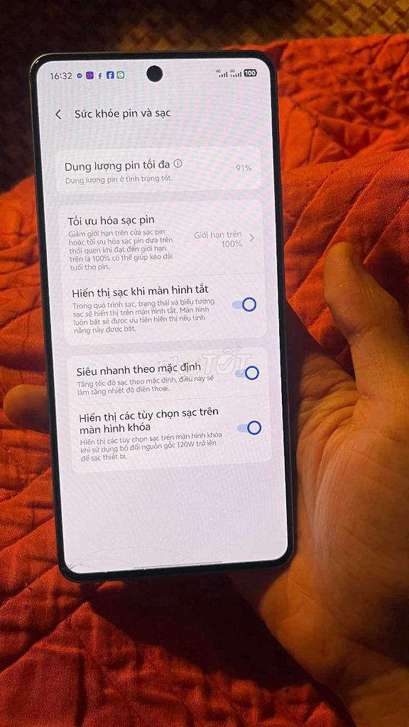 iQOO Neo 9 Xám Nứt kính. Mua bán Điện thoại tại Quận Hoàng Mai Hà Nội được đăng bởi Hoàng Minh hình 1