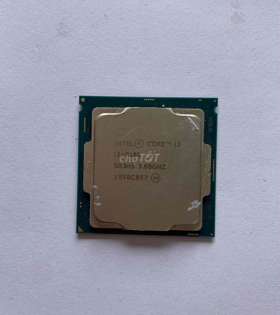 CPU Intel Core i3-8100 SK1151 3.60GHz. Mua bán Linh kiện (RAM, Card...) tại Quận Tân Phú Tp Hồ Chí Minh được đăng bởi Nguyễn Phong hình 1