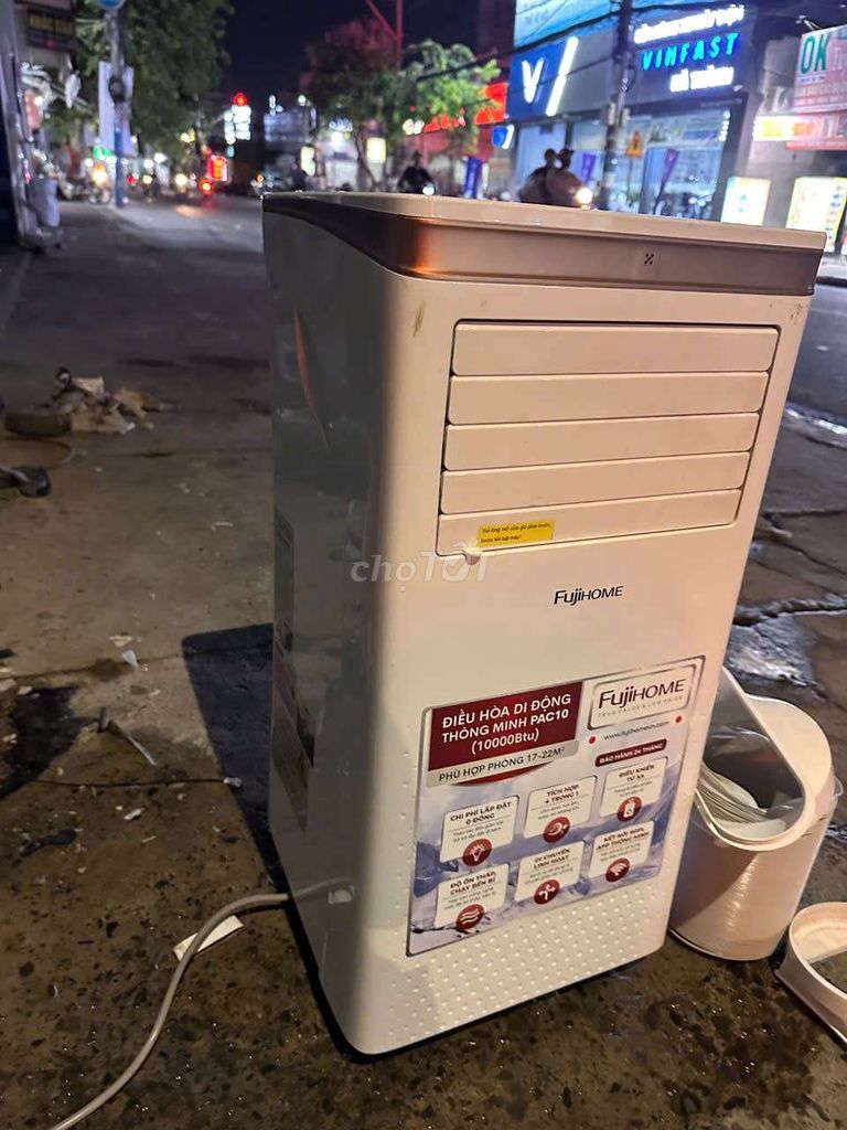 Máy lạnh di động FujiHome 10.000btu hơn 1hp. Mua bán Máy lạnh, điều hoà tại Thành phố Dĩ An Bình Dương được đăng bởi Thiên Ân hình 1