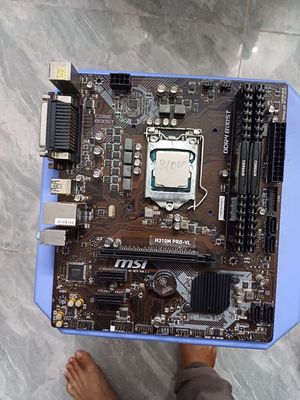 Main MSI H310M-PRO-VL + i3 9100f Zin fe đủ. Mua bán Linh kiện (RAM, Card...) tại Quận Phú Nhuận Tp Hồ Chí Minh được đăng bởi Hoàng Nhật