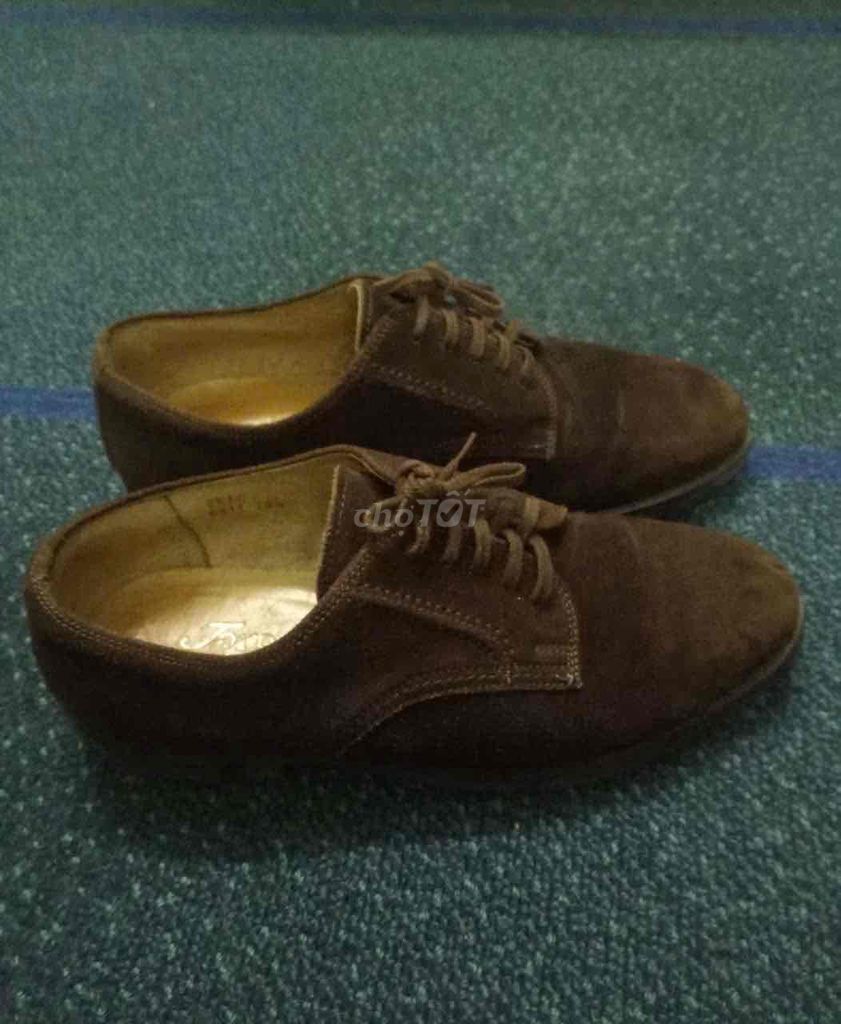 Giày da lộn nâu tây size 41 Nhật Bản. Mua bán Giày dép tại Quận Nam Từ Liêm Hà Nội được đăng bởi Tuan Tran hình 1