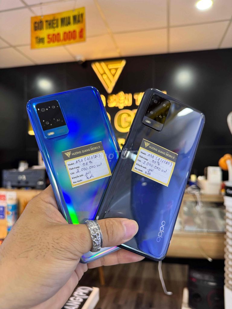 Oppo A54 128G Xanh. Mua bán Điện thoại tại Thành phố Bến Tre Bến Tre được đăng bởi HươngGiangmobile hình 1