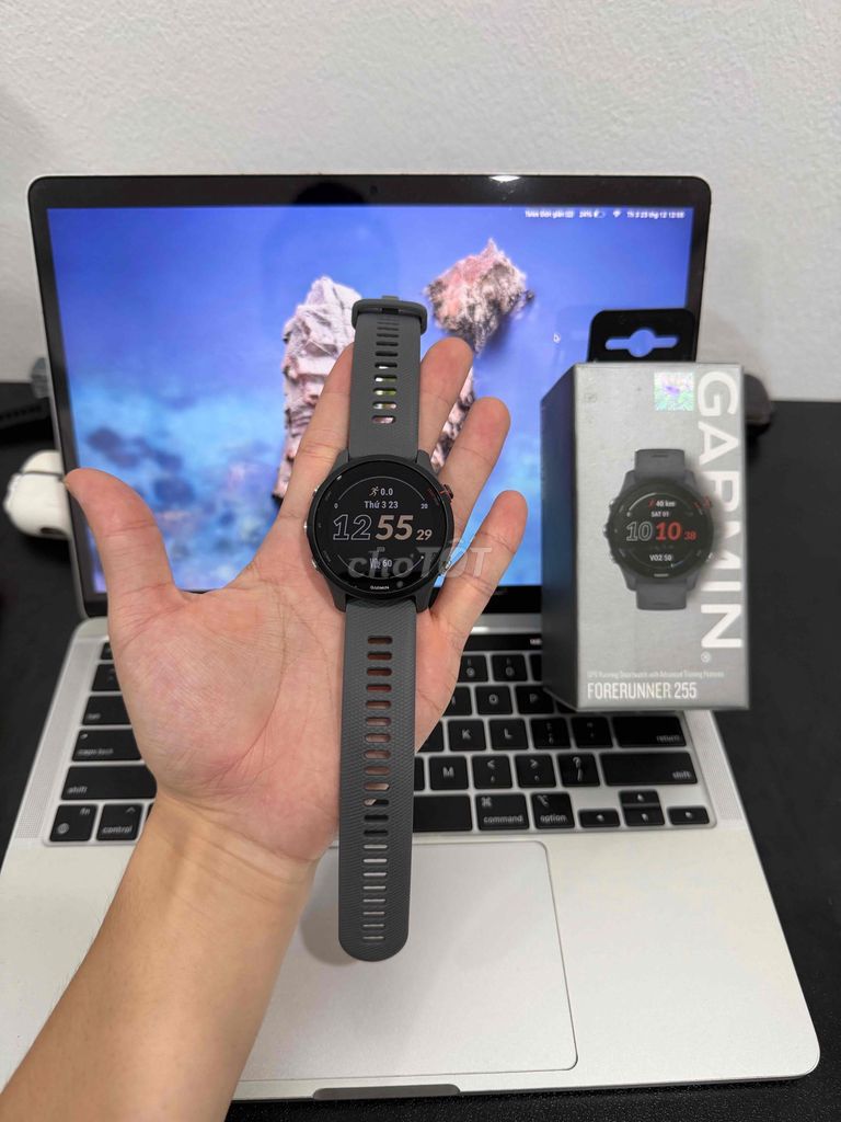 Garmin Forerunner255 Full Box. Mua bán Thiết bị đeo thông minh tại Quận Thanh Xuân Hà Nội được đăng bởi Mạnh Garmin hình 1