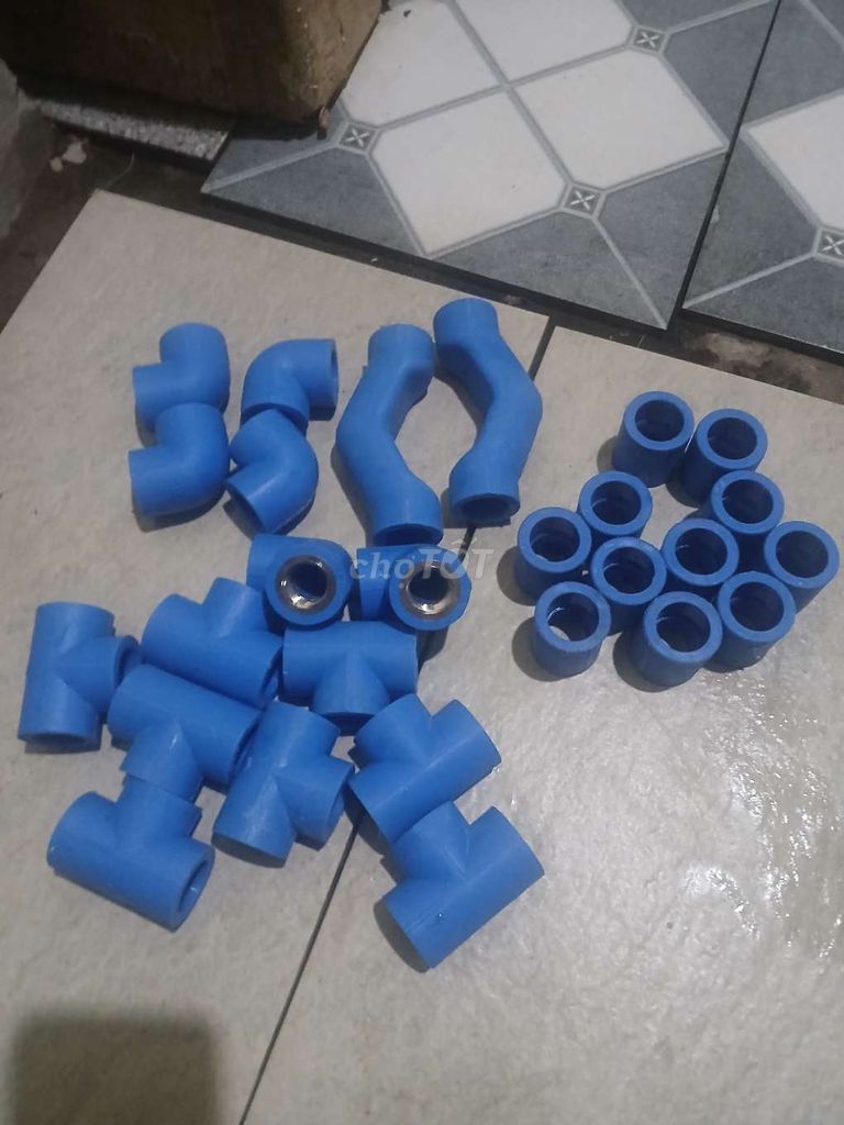 Phụ kiện ống nước Nhựa Xanh dương chống ăn mòn. Mua bán Thiết bị vệ sinh, nhà tắm tại Quận Bình Thuỷ Cần Thơ được đăng bởi Út đạt zero hình 1