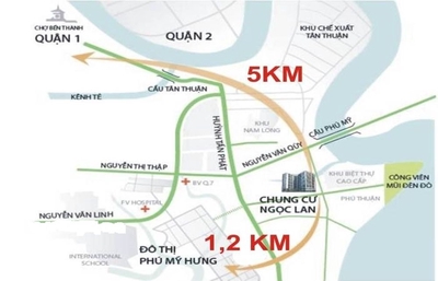 3pn -CHCC Ngọc lan Q7 cho thuê