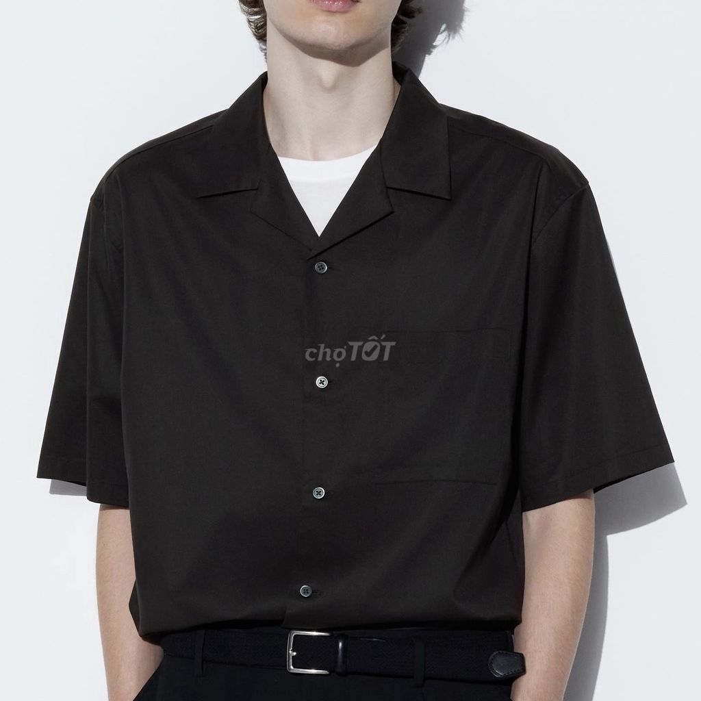 Áo sơ mi cộc tay over Uni phong cách trẻ trung. Mua bán Quần áo tại Quận Hai Bà Trưng Hà Nội được đăng bởi NamFashion 63 ngõ 105 Bạch Mai hình 1