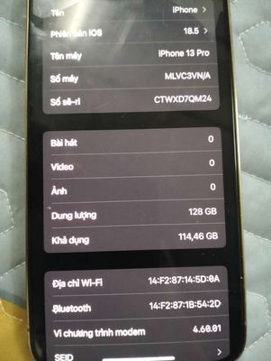 Iphone 13pro 128gb. Mua bán Điện thoại tại Huyện Hoài Đức Hà Nội được đăng bởi kim chi