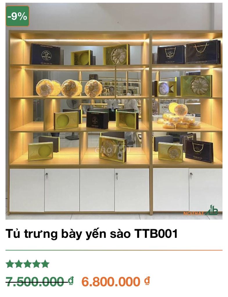 Thanh Lý Tủ Kệ Trang Trí 1m6x2m