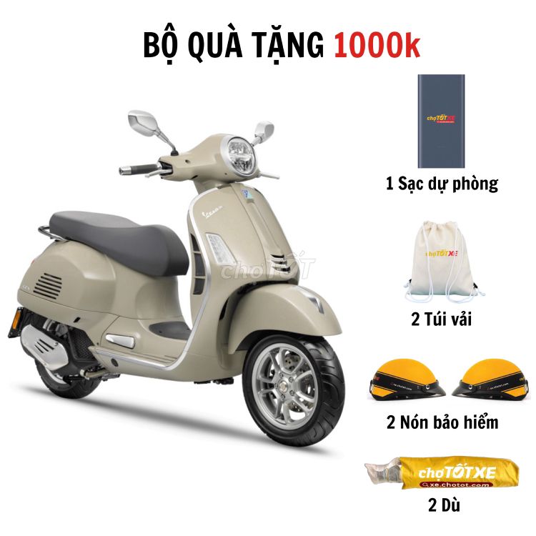 VESPA GTS CLASSIC 150 ABS PHẦN QUÀ ĐẶC BIỆT