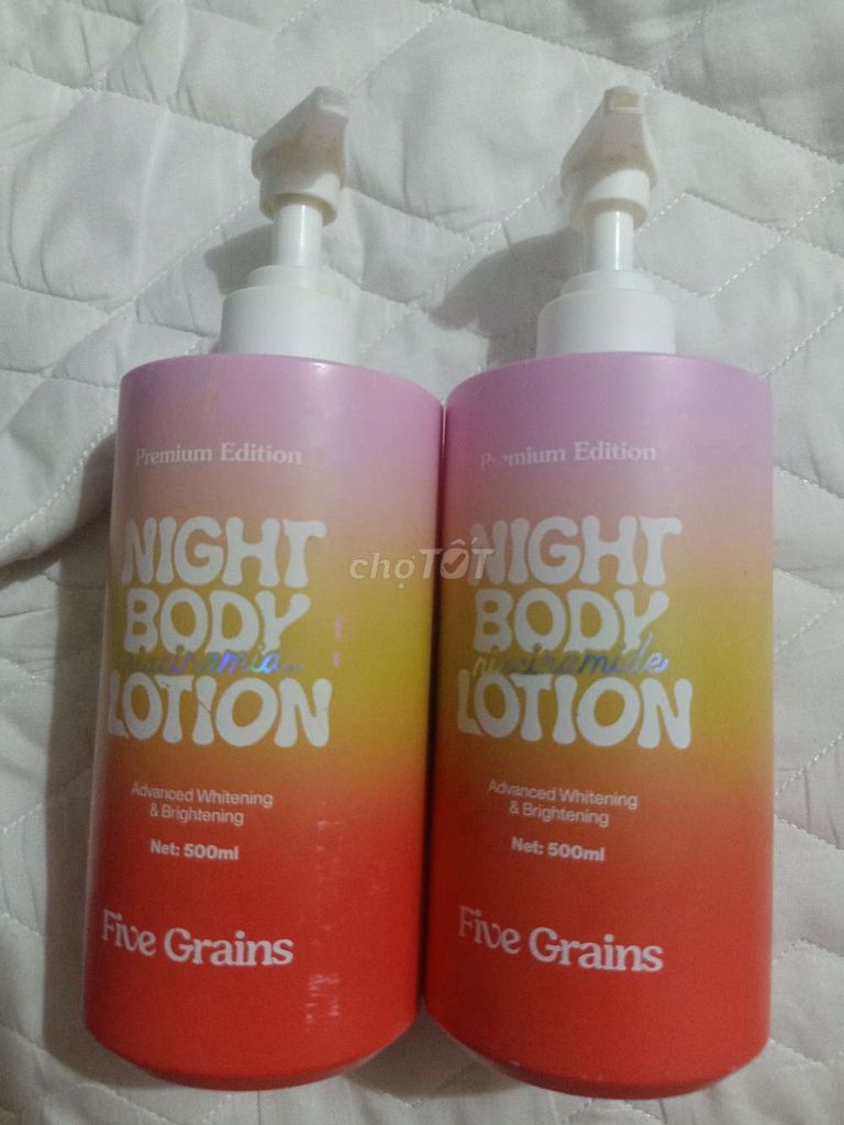 Sữa dưỡng thể Five Grains Night Body Lotion. Mua bán Phụ kiện thời trang khác tại Quận Hải Châu Đà Nẵng được đăng bởi Winniee hình 1