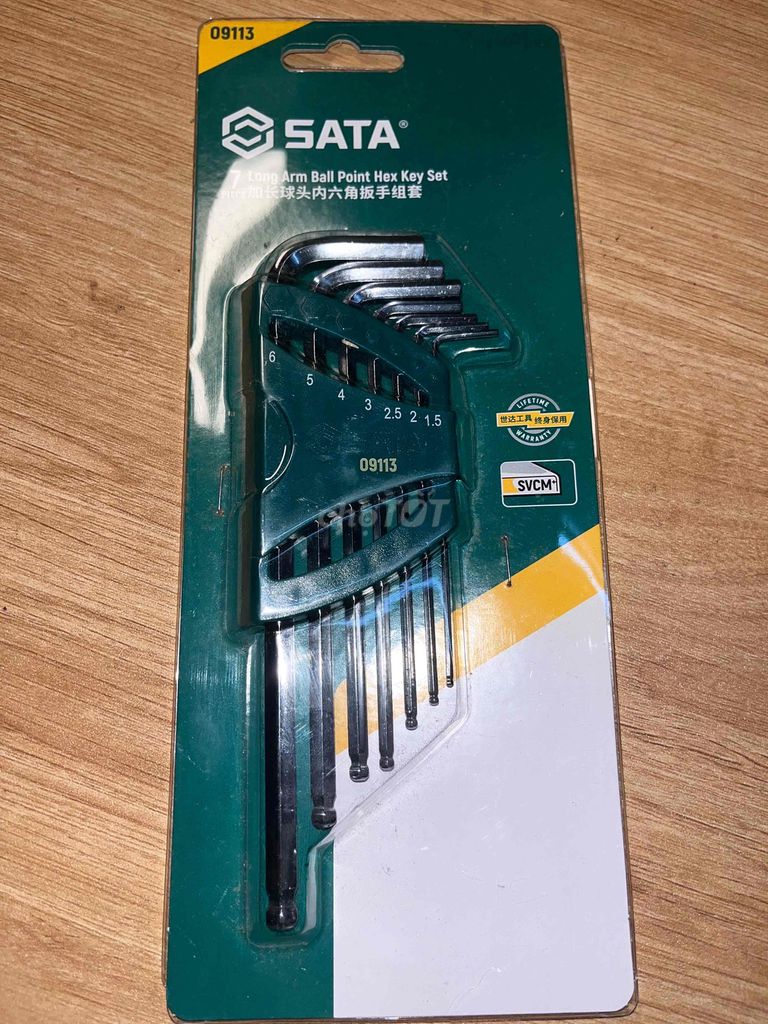 Bộ lục giác SATA 09113. Mua bán Đồ chuyên dụng, Giống nuôi trồng tại Thành phố Bắc Giang Bắc Giang được đăng bởi Lee mr hình 1