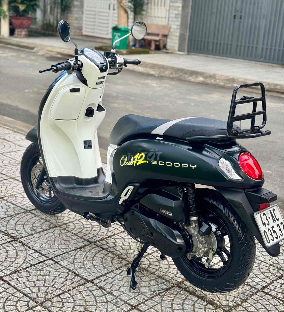 Honda Scoopy Club 12 2024 Đen trắng 9000km. Mua bán Xe máy tại Quận Sơn Trà Đà Nẵng được đăng bởi Anh Thành hình 5