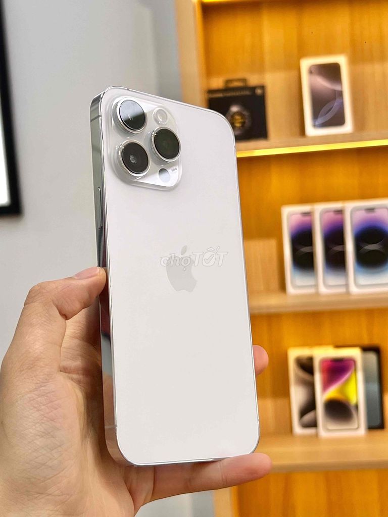 🔥IP 14PRM 256GB Trắng likenew pin 100 sạc 1 lần🔥. Mua bán Điện thoại tại Quận Hải An Hải Phòng được đăng bởi Nguyễn Hương Giang hình 1