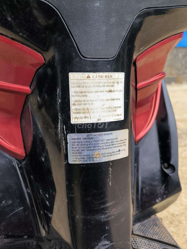 Suzuki Hayate. Mua bán Xe máy tại Thành phố Đà Lạt Lâm Đồng được đăng bởi Ngô Hoàng Nam hình 4