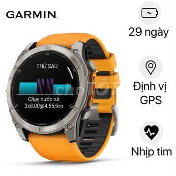 Garmin Fenix 8 Cam. Mua bán Thiết bị đeo thông minh tại Quận Hai Bà Trưng Hà Nội được đăng bởi Hội Đồ Điện Tử hình 1
