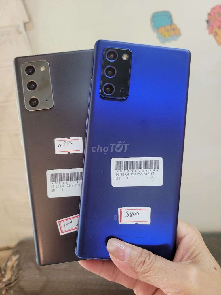 Đt Note20 5G bản Hàn Quốc sd 1sim 8/256gb. Mua bán Điện thoại tại Quận Thanh Xuân Hà Nội được đăng bởi NGUYỄN XIỂN TX HN  hình 1