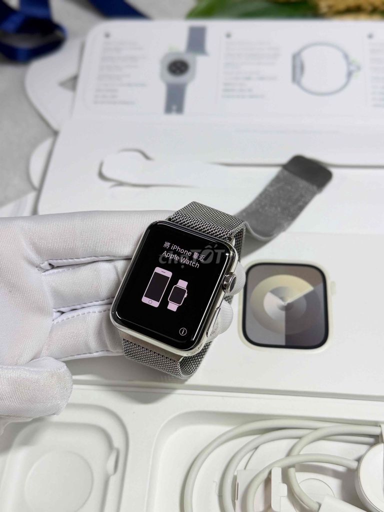 Apple Watch Series 1 Thép Bạc 42mm Mới. Mua bán Thiết bị đeo thông minh tại Quận 10 Tp Hồ Chí Minh được đăng bởi  Hoa Nhung Apple hình 1