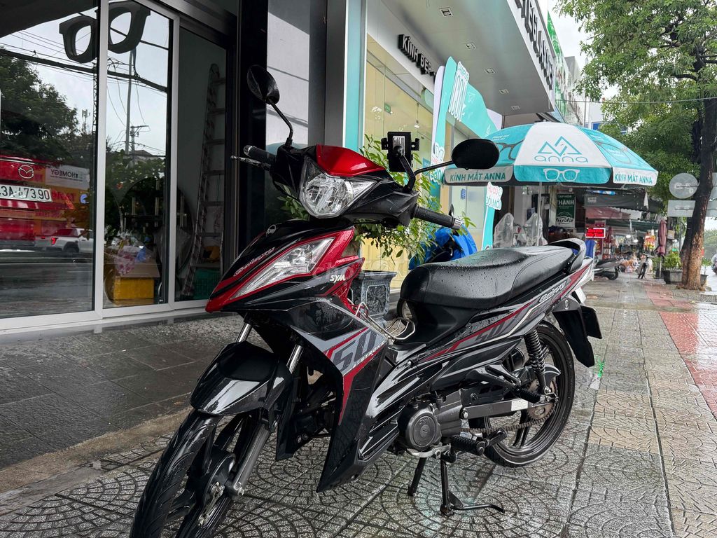 SYM Galaxy 50 2023 Красно-черный 12 000 км