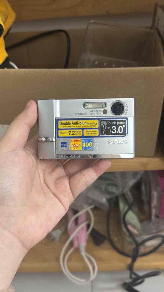 Máy ảnh Sony DSC-T50. Mua bán Máy ảnh, Máy quay tại Quận 8 Tp Hồ Chí Minh được đăng bởi Em bé hình 1